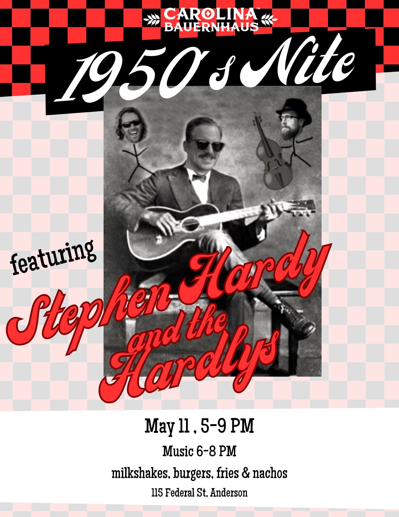 1950s Nite with Stephen Hardy and The Harldeys