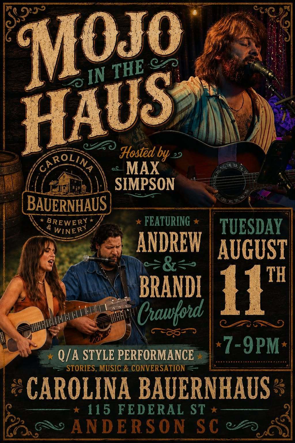 Mojo in the Haus featuring Andrew and Brandi Crawford